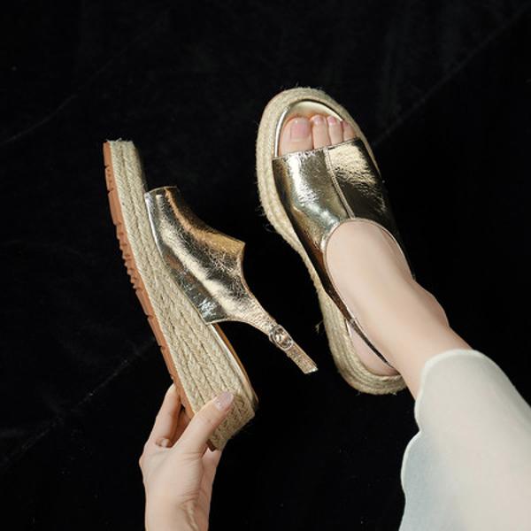 Handcrafted Luxury Leather Women’s Shoes(Egupai8883328)