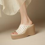 Handcrafted Genuine Leather Women's Shoes: Luxurious Elegance Redefined(Egupai888A02)