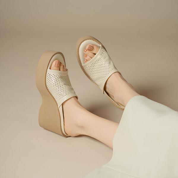 Handcrafted Genuine Leather Women's Shoes - Elegant Luxury(Egupai888A07)