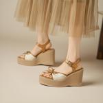 Handcrafted Genuine Leather Women's Shoes: Luxury, Elegance, Quality(Egupai888A05)