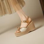 Handcrafted Genuine Leather Women's Shoes: Luxury, Elegance, Quality(Egupai888A05)