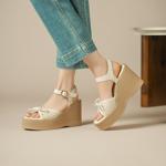 Handcrafted Genuine Leather Women's Shoes: Luxury, Elegance, Quality(Egupai888A05)