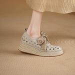 Handcrafted Luxury Genuine Leather Women's Shoes(Egupai8883336)