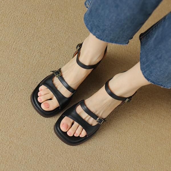 Luxury Handcrafted Genuine Leather Women's Shoes(Egupai8881月-73)