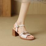 Luxury Handcrafted Genuine Leather Women's Shoes(Egupai8881月-73)