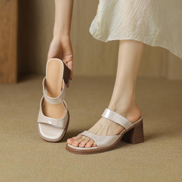 Luxurious Handmade Leather Women's Shoes: Artistry Meets Elegance(Egupai8881月-74)