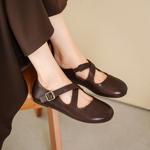 Luxurious Handmade Leather Women's Shoes: Unmatched Craftsmanship & Elegance(Egupai8883363)