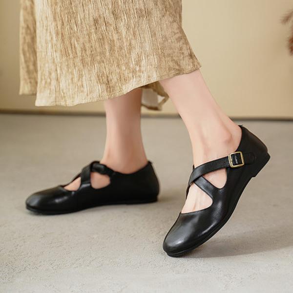 Luxurious Handmade Leather Women's Shoes: Unmatched Craftsmanship & Elegance(Egupai8883363)