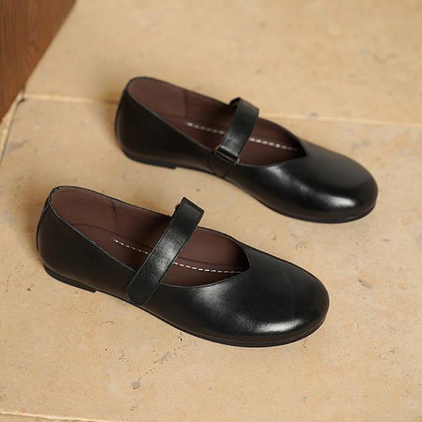 Elegant Handcrafted Genuine Leather Women's Shoes of Superior Luxury(Egupai8883365)