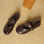 Elegant Handcrafted Genuine Leather Women's Shoes of Superior Luxury(Egupai8883365)