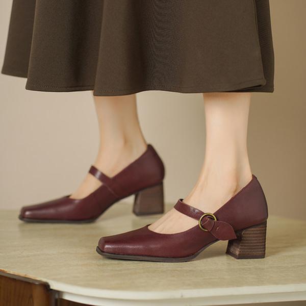 Exquisite Handcrafted Leather Women's Shoes: Luxury, Elegance & Quality(Egupai8883358)