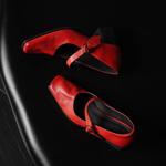 Exquisite Handcrafted Leather Women's Shoes: Luxury, Elegance & Quality(Egupai8883358)