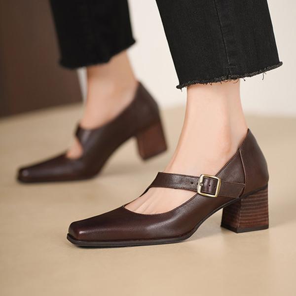 Exquisite Handcrafted Leather Women’s Shoes: Luxurious Elegance in Every Stitch(Egupai8883366)