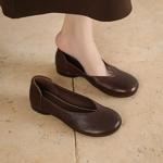 Handcrafted Leather Women's Shoes: Luxurious Elegance(Egupai8883385)