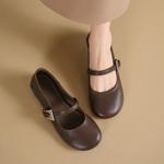 Handcrafted Genuine Leather Women's Shoes - Sophisticated Elegance and Exquisite Craftsmanship(Egupai8883383)