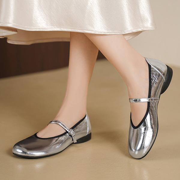 Exquisite Handmade Leather Women's Shoes - Luxury Craftsmanship(Egupai8883381)