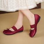 Luxury Handcrafted Leather Women’s Shoes: Timeless Elegance(Egupai8883386)