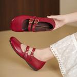 Handcrafted Leather Women's Shoes: Luxury, Elegance, and Superior Craftsmanship(Egupai8883387)