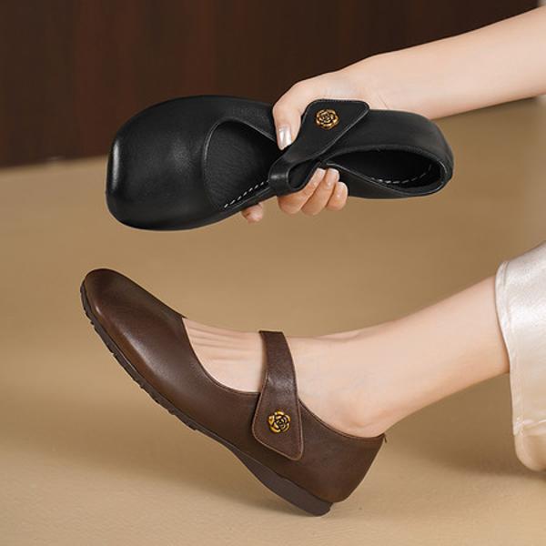 Luxurious Handmade Leather Women's Shoes(Egupai8883388)