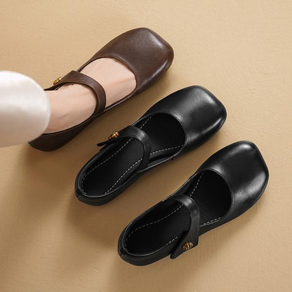 Luxurious Handmade Leather Women's Shoes(Egupai8883388)