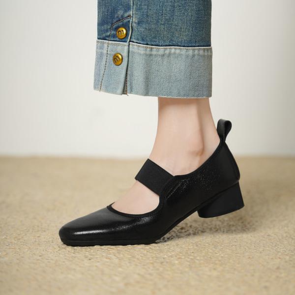 Exquisite Handcrafted Leather Women’s Shoes: Luxury and Elegance(Egupai8883393)