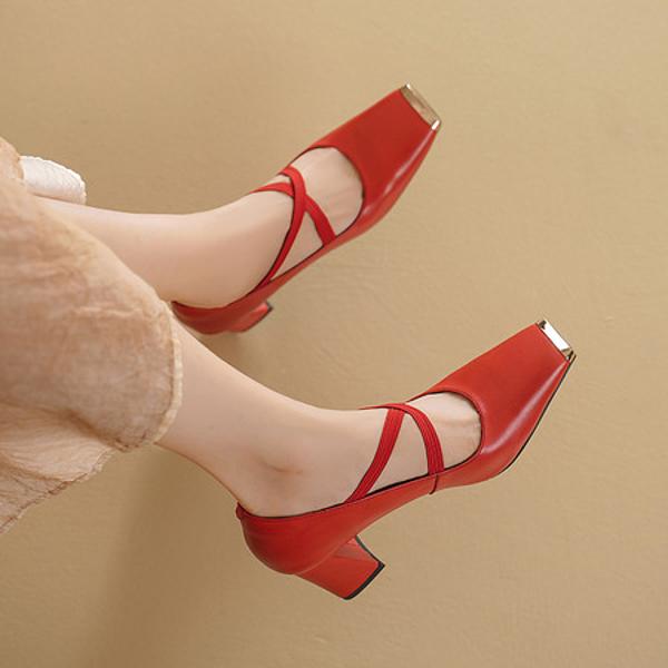 Handcrafted Luxury Leather Women's Shoes: Elegant Artistry & Quality(Egupai8883378)