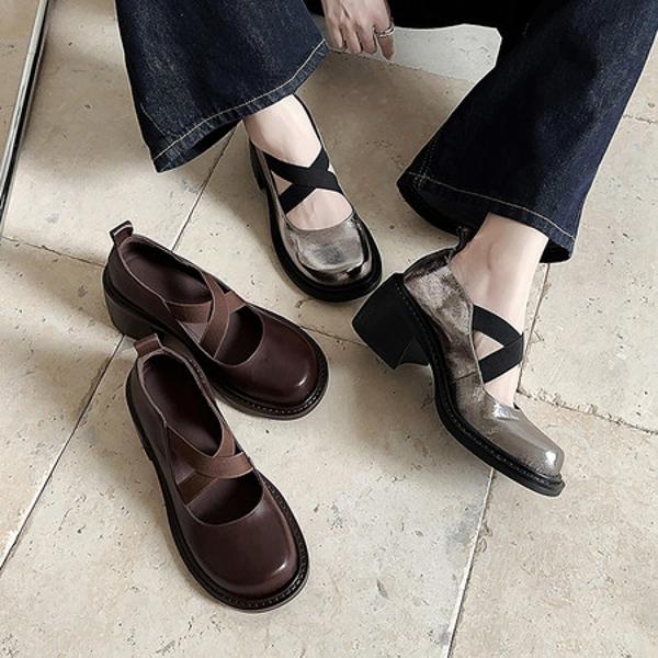 Luxury Handcrafted Genuine Leather Women's Shoes(Egupai8883361)