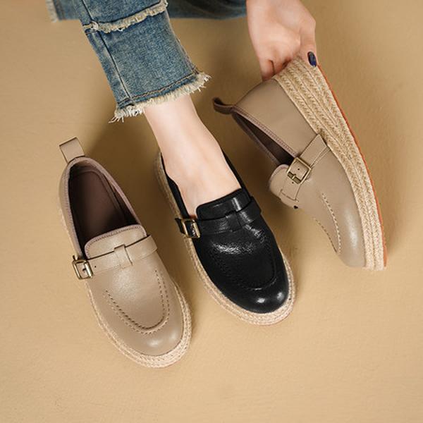 Handcrafted Leather Women's Shoes: Luxury Meets Elegance(Egupai8883502)