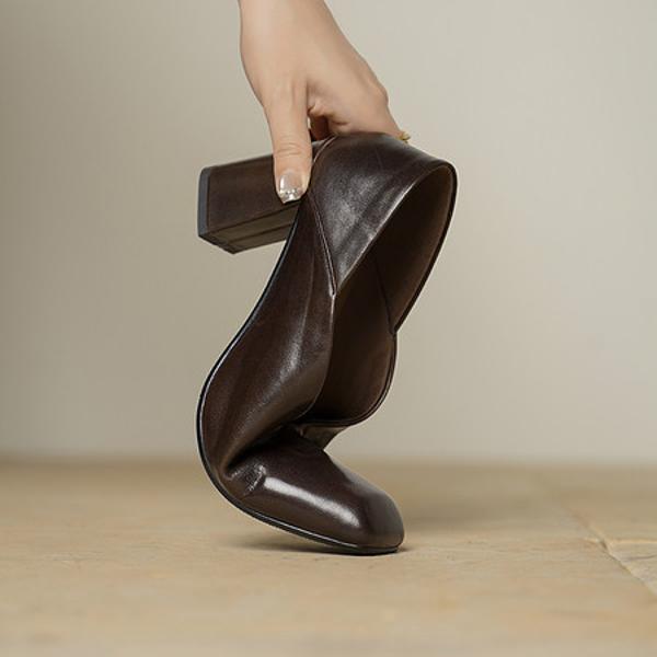 Handcrafted Luxury Leather Women's Shoes - Timeless Elegance & Quality(Egupai8883506)