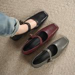 Crafted Elegance: Luxurious Genuine Leather Handmade Women’s Shoes(Egupai8883368)