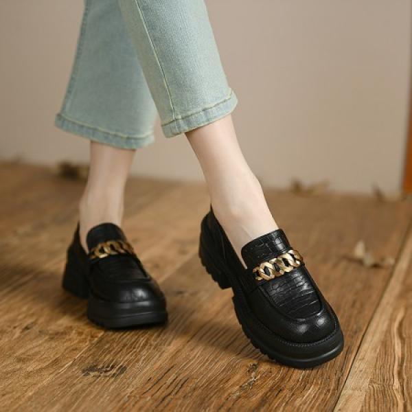 Handcrafted Luxury Leather Women's Shoes - Elegance Redefined(Eoct20161002M140-1)