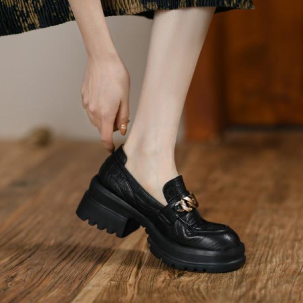 Handcrafted Luxury Leather Women's Shoes - Elegance Redefined(Eoct20161002M140-1)