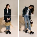 Elegant Handcrafted Leather Women's Shoes - Luxury Craftsmanship(Eoct20161002M203-2)