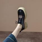 Handcrafted Luxury Leather Women's Shoes - Elegant Quality(Eoct20161002M889-5)