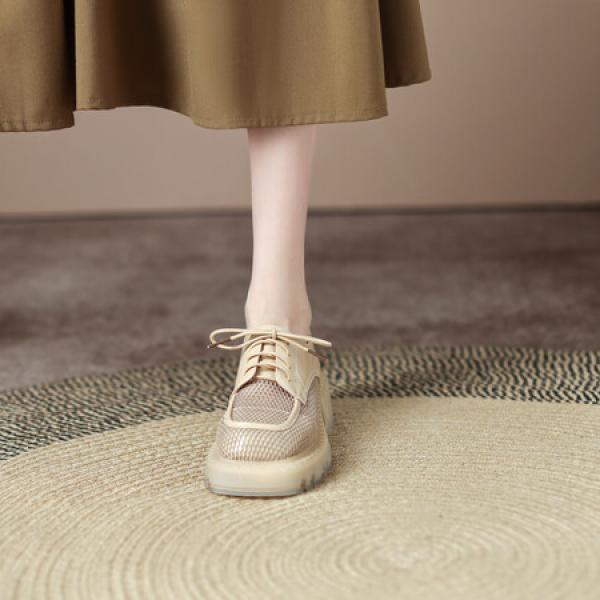 Handcrafted Luxury Leather Women's Shoes - Elegant Quality(Eoct20161002M889-5)