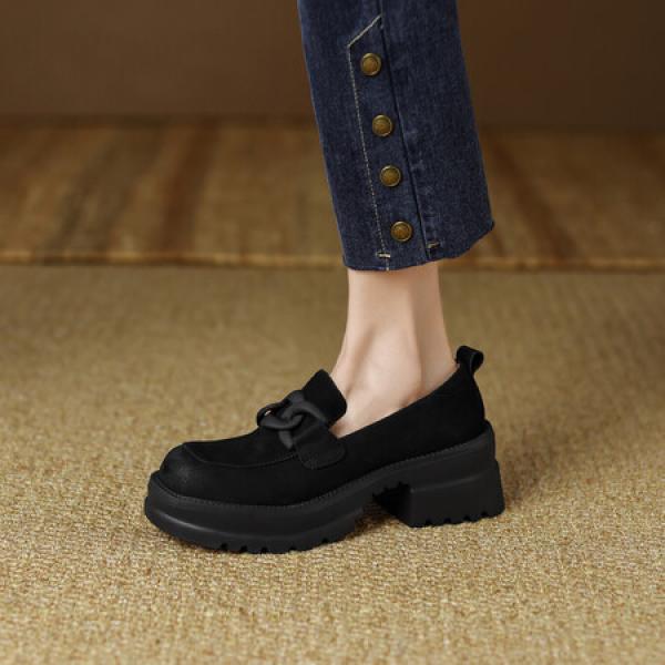 Handcrafted Luxury Leather Women's Shoes - Elegant Design(Eoct20161002M140-1-1)