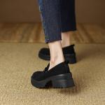 Handcrafted Luxury Leather Women's Shoes - Elegant Design(Eoct20161002M140-1-1)