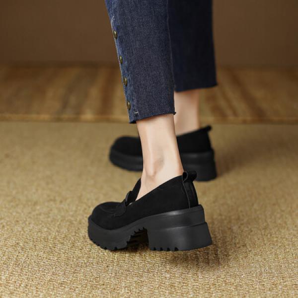 Handcrafted Luxury Leather Women's Shoes - Elegant Design(Eoct20161002M140-1-1)