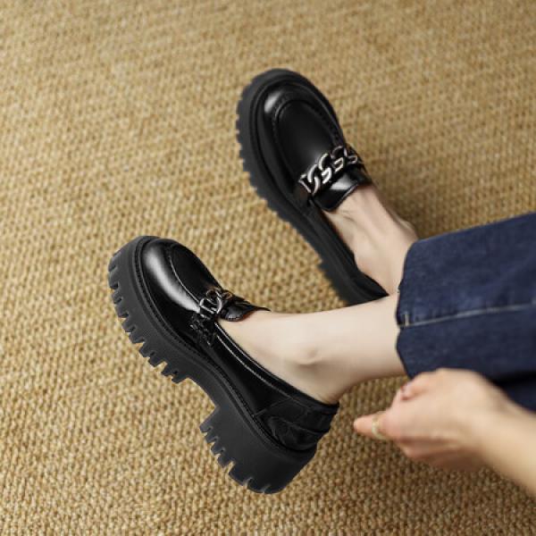 Handcrafted Luxury Leather Women's Shoes: Elegance Redefined(Eoct20161002M203-11)