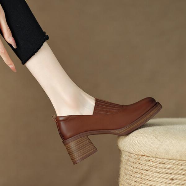 Exquisite Handcrafted Leather Shoes for Elegant Women(Eoct20161002M8126-2)