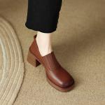 Exquisite Handcrafted Leather Shoes for Elegant Women(Eoct20161002M8126-2)