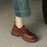 Exquisite Handcrafted Leather Shoes for Elegant Women(Eoct20161002M1109-18)