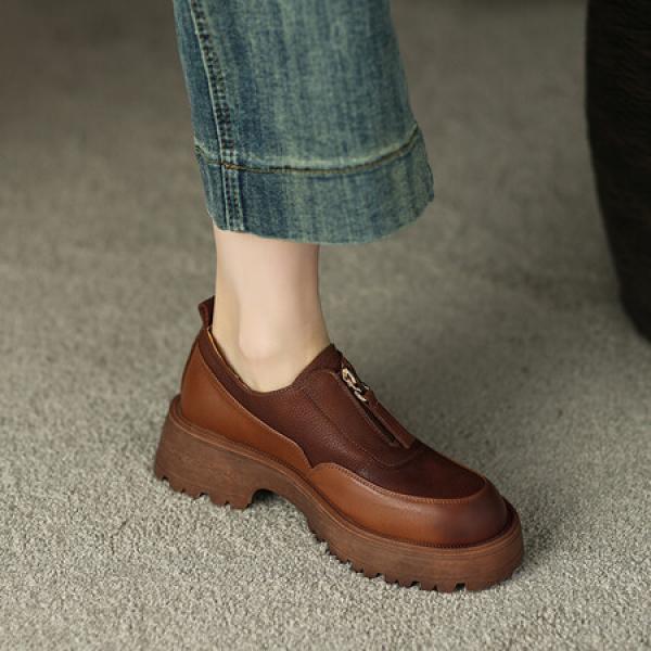 Exquisite Handcrafted Leather Shoes for Elegant Women(Eoct20161002M1109-18)