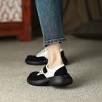 Elegant Handcrafted Leather Women's Shoes - Luxury Craftsmanship(Eoct20161002M235-6)