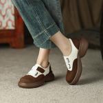 Elegant Handcrafted Leather Women's Shoes - Luxury Craftsmanship(Eoct20161002M235-6)