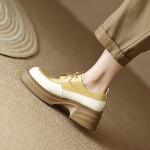 Handcrafted Luxury Leather Women's Shoes - Elegant Quality(Eoct20161002M530-6)