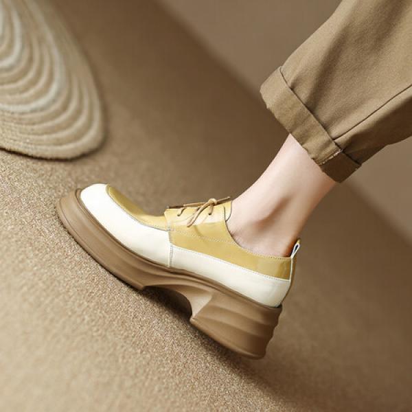 Handcrafted Luxury Leather Women's Shoes - Elegant Quality(Eoct20161002M530-6)