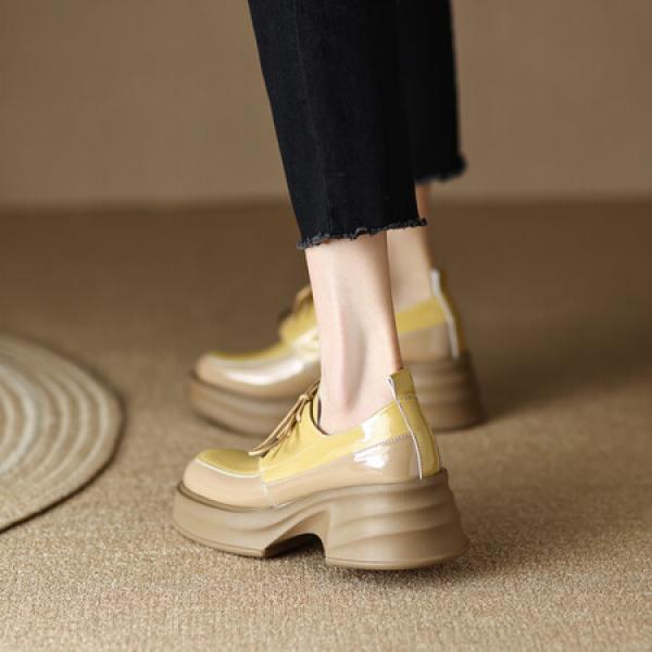 Handcrafted Luxury Leather Women's Shoes - Elegant Quality(Eoct20161002M530-6)