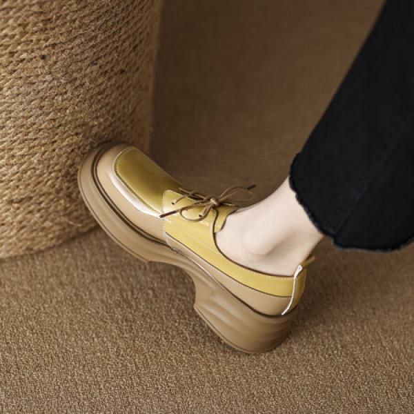 Handcrafted Luxury Leather Women's Shoes - Elegant Quality(Eoct20161002M530-6)