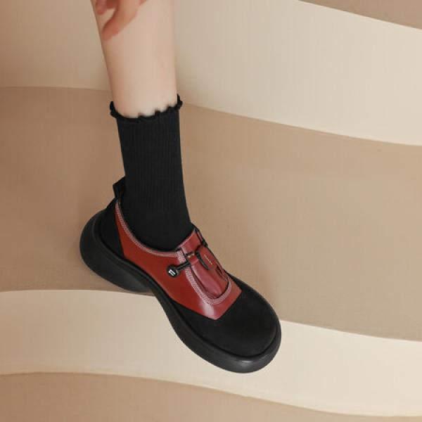 Handcrafted Luxury Leather Women's Shoes - Elegance Redefined(Eoct20161002M235-8)